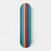 Skateboard Rainbow Stripe HAMbWG  (Devant)