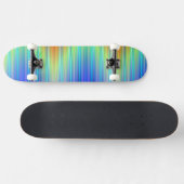 Skateboard Rainbow Stripes (Horz)