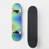 Skateboard Rainbow Stripes (Recto)