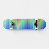 Skateboard Rainbow Stripes (Horz)
