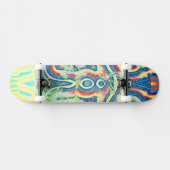 Skateboard Rainbow Swirl en panne (Horz)