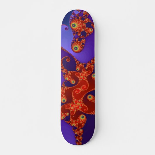 Skateboard Rainbow Tentacles Skboard (Devant)
