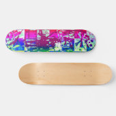 Skateboard Rainbow Urban Graffiti Skate (Horz)