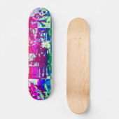 Skateboard Rainbow Urban Graffiti Skate (Recto)