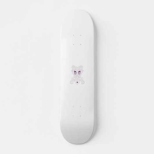 Skateboard Raisin violet, Raisin, Fleur de miel (Devant)