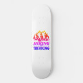 Skateboard Randonnée ou trekking (Recto)