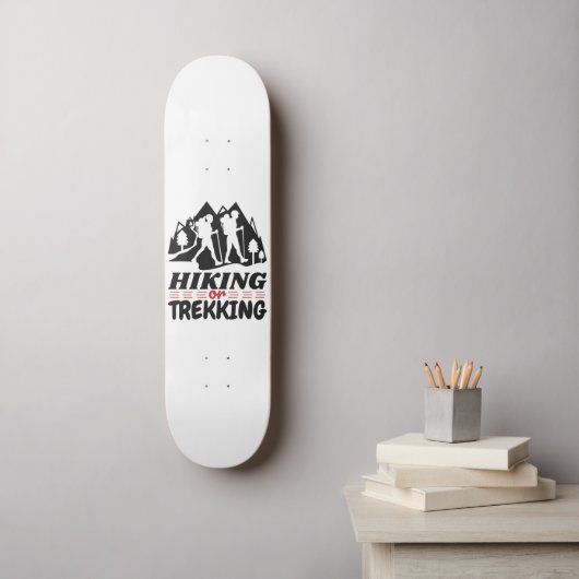 Skateboard Randonnée ou trekking (Art mural)