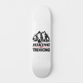 Skateboard Randonnée ou trekking (Recto)