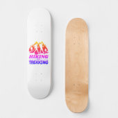 Skateboard Randonnée ou trekking (Recto)