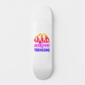 Skateboard Randonnée ou trekking (Recto)