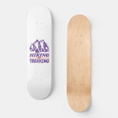 Skateboard Randonnée ou trekking (Recto)