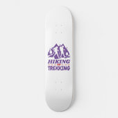 Skateboard Randonnée ou trekking (Recto)