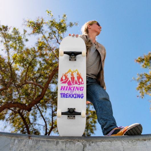 Skateboard Randonnée ou trekking (Extérieur 1)