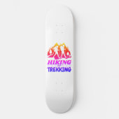Skateboard Randonnée ou trekking (Recto)