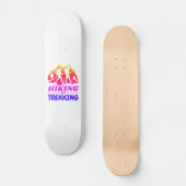 Skateboard Randonnée ou trekking (Recto)