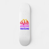 Skateboard Randonnée ou trekking (Recto)