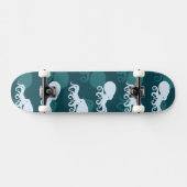 Skateboard Rangées de motif de poulpe (Horz)
