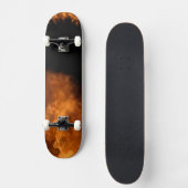 Skateboard Rapide comme FEU (Recto)