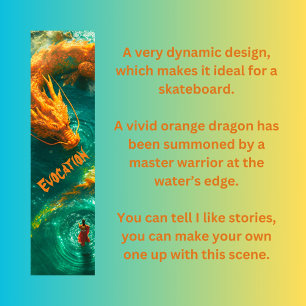 Skateboard Rappel des dragons