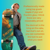 Skateboard Rappel des dragons