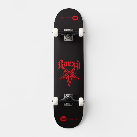 Skateboard Rarxh Deck_Pentagram (Recto)