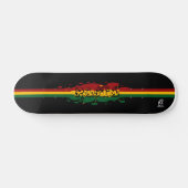 Skateboard Rasta (Horz)