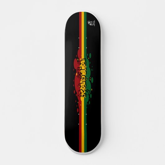 Skateboard Rasta (Devant)