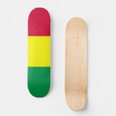 Skateboard rasta (Recto)