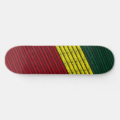 Skateboard Rasta (Horz)