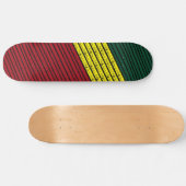 Skateboard Rasta (Horz)