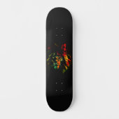 Skateboard Rasta Lion (Recto)
