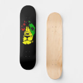 Skateboard Rasta Lion (Recto)