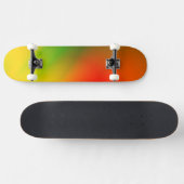 Skateboard Rasta Splash de couleur (Horz)