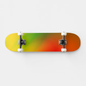 Skateboard Rasta Splash de couleur (Horz)