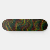 Skateboard Rasta Waves (Horz)