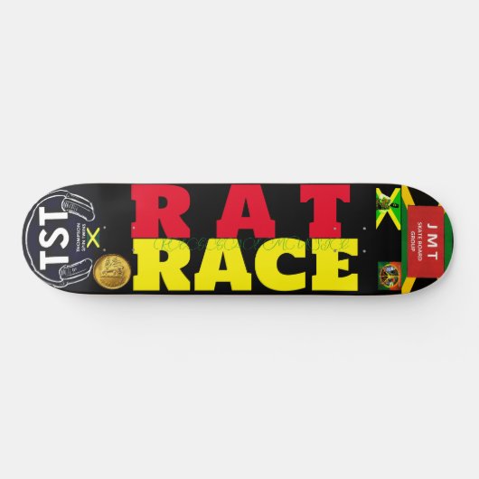 Skateboard RAT RACE JMT JAM 8 Patinage 1/4" (Horz)