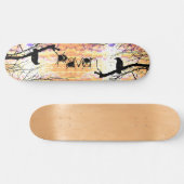 Skateboard Raven & Golden Skateboard (Horz)