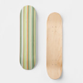 Skateboard rayé style surf personnalisable (Recto)
