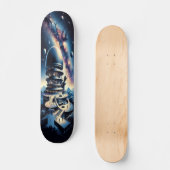 Skateboard "Raygun Gothic Space Observatory Deck" (Recto)