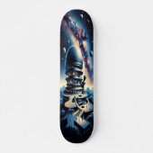 Skateboard "Raygun Gothic Space Observatory Deck" (Devant)