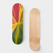 Skateboard Rayons de reggae (Recto)