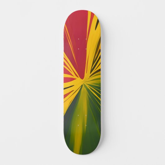Skateboard Rayons de reggae (Recto)