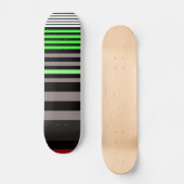 Skateboard rayures (Recto)