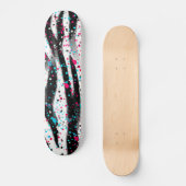 Skateboard Rayures (Recto)