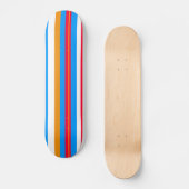 Skateboard rayures (Recto)