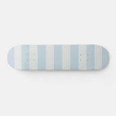 Skateboard Rayures bleu clair (Horz)