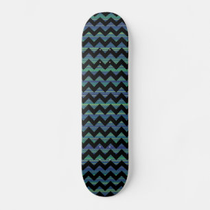 Skateboard rayures cool chevron