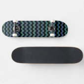 Skateboard rayures cool chevron (Horz)