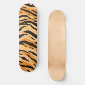 Skateboard Rayures de tigre (Recto)