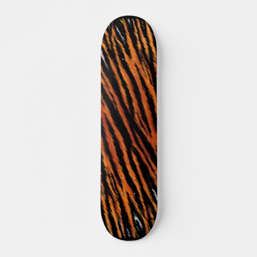 Skateboard Rayures de tigre (Devant)